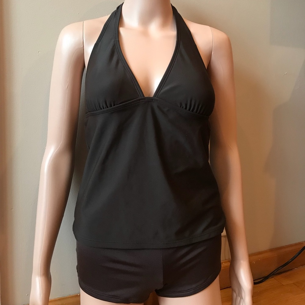 Two piece brown tankini set!